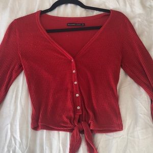 Abercrombie cropped sweater